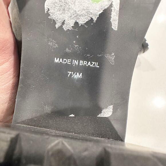 Matisse "Moss" Smooth Leather Lace-up Combat-Style Ankle Boots sz 7.5M - Picture 5 of 7